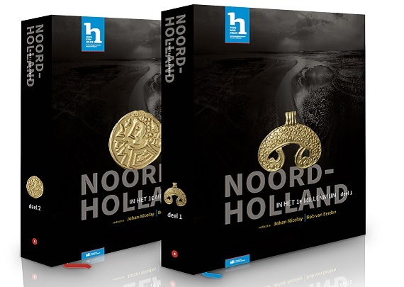 Omslagen beide delen ‘Noord-Holland in het 1e millennium’. 