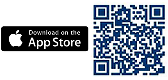 Download de app in de App Store of scan de QR-code