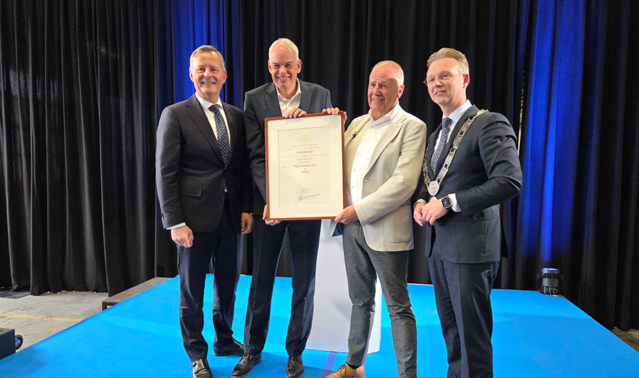 Burgers Carrosserie uit Aalsmeer ontvangt predicaat Koninklijk