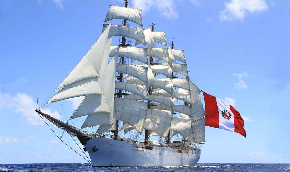 Opleidingsschip B.A.P. Unión van de Peruaanse marine.