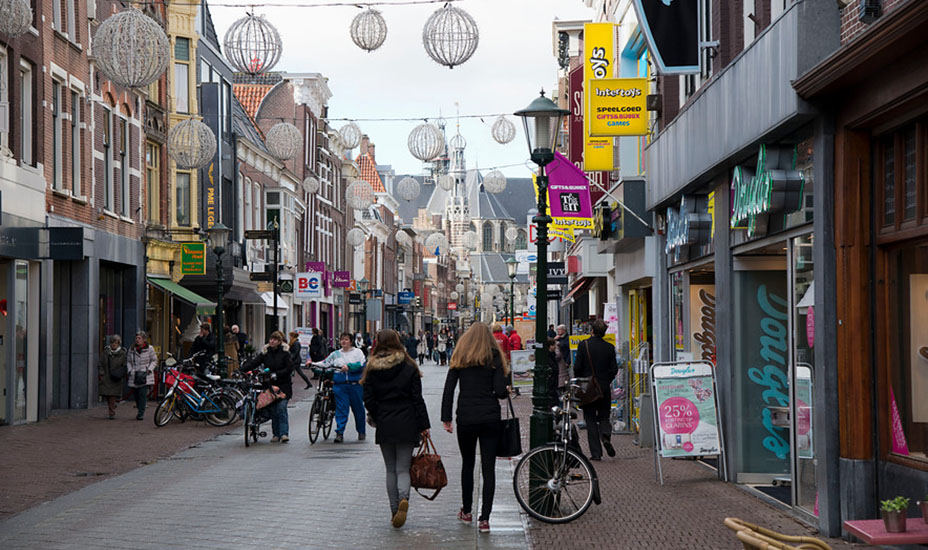 Winkelstraat in Alkmaar