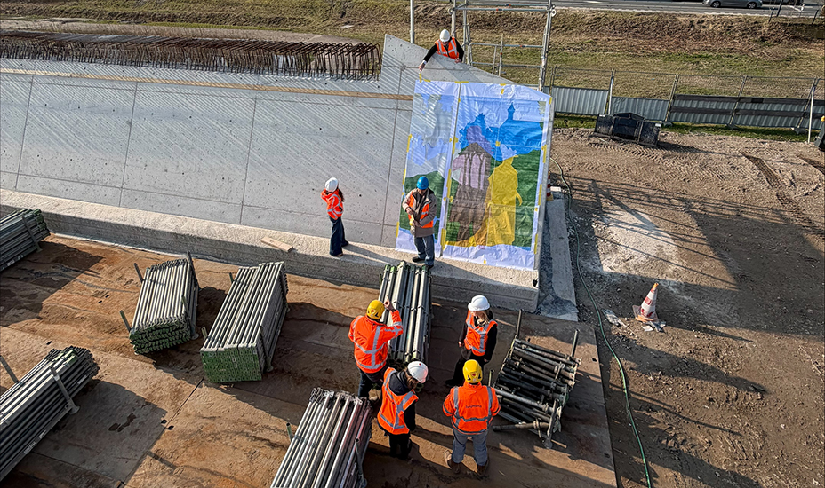 Werk HOV Beverwijk/Velsen-Noord verloopt voorspoedig