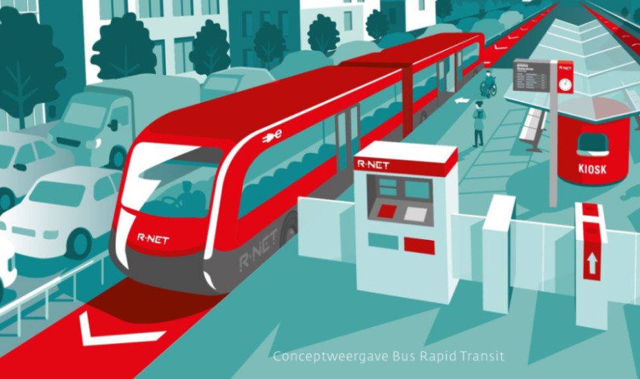 Nieuwe stap richting MetroBus tussen Haarlem, Schiphol en Amsterdam