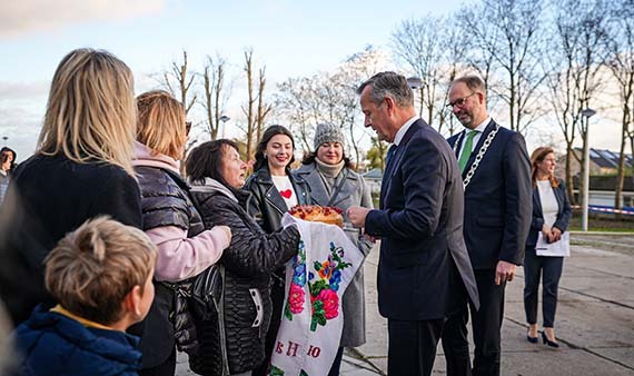 Commissaris van de Koning brengt bezoek aan Landsmeer