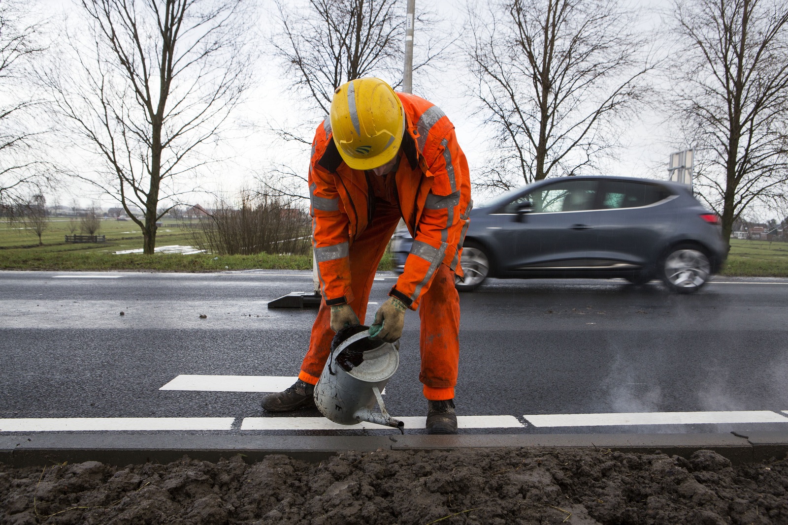 N243 Beheer en Onderhoud: asfaltreparaties