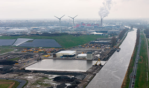 Noordhollandsch kanaal verbonden met nieuwe haven Boekelermeer2