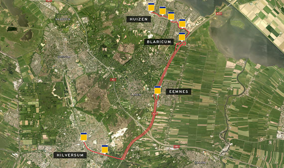 Preview interactieve kaart HOV in 't Gooi