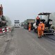 Eerste laag asfalt wordt op de Noordervaart (N243) aangelegd. Foto gemaakt op 8 mei 2023